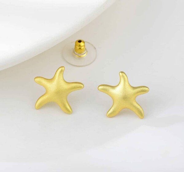 Boucles d'oreilles or plaqué