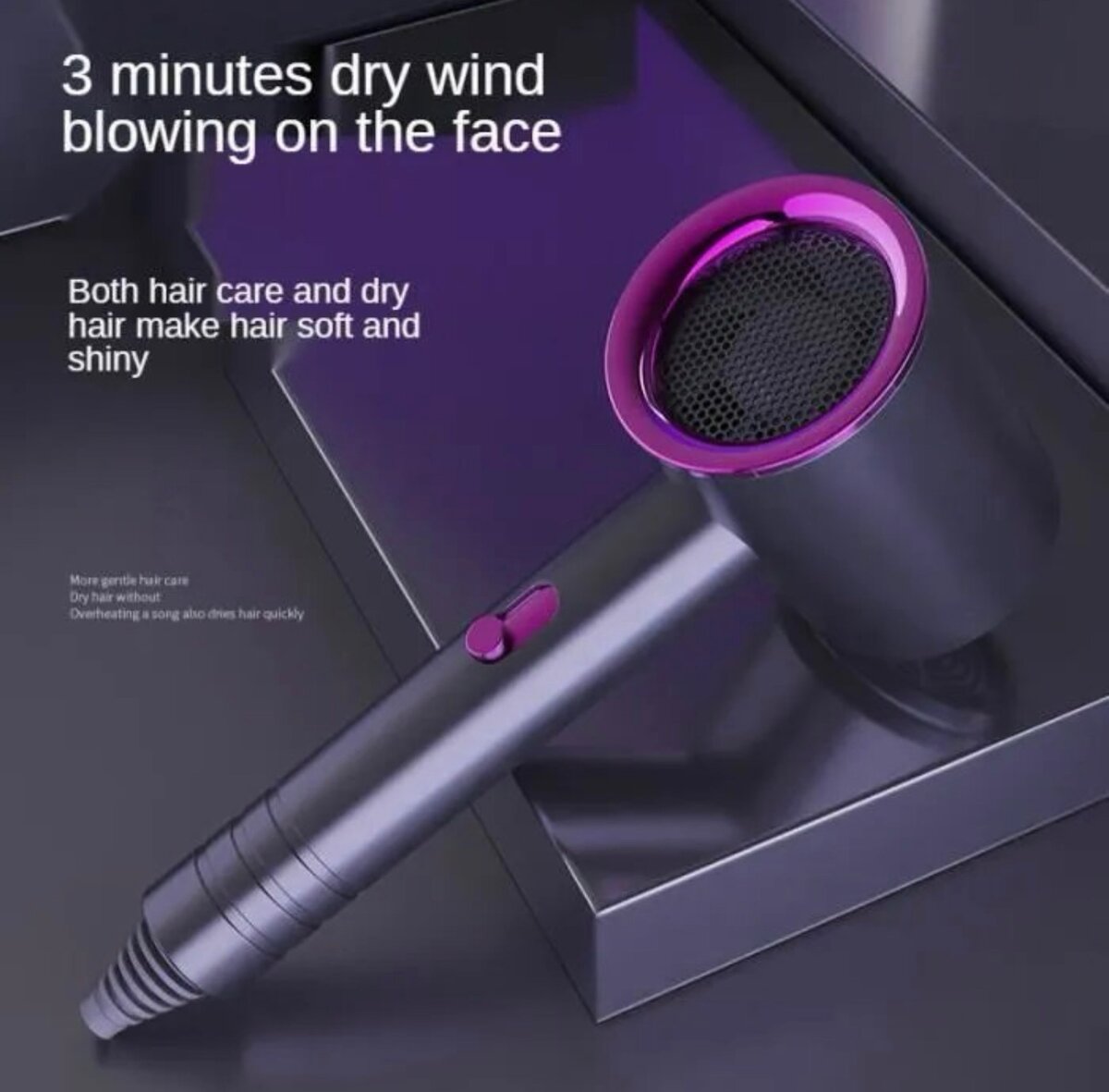 Sèche-cheveux électrique portable à ions négatifs, Sèche-che