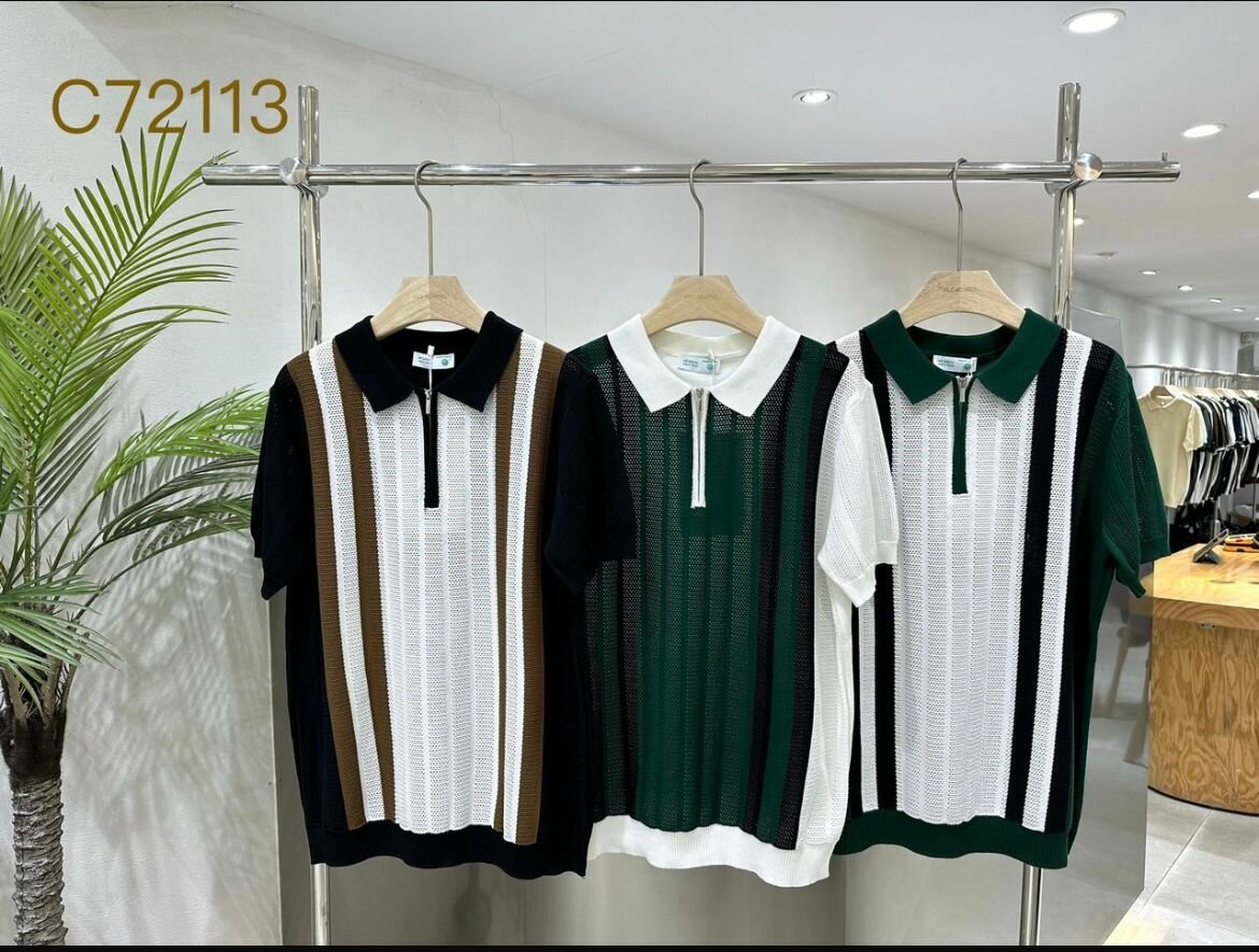 Polos homme élégants en coton