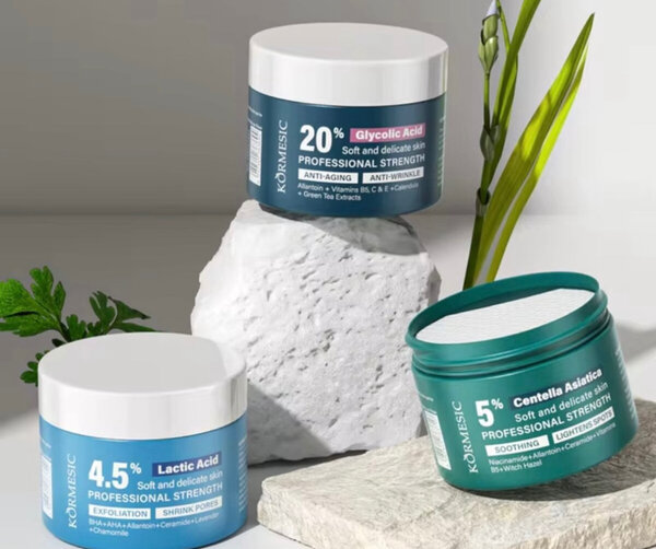 Tampon imbibé pour le visage