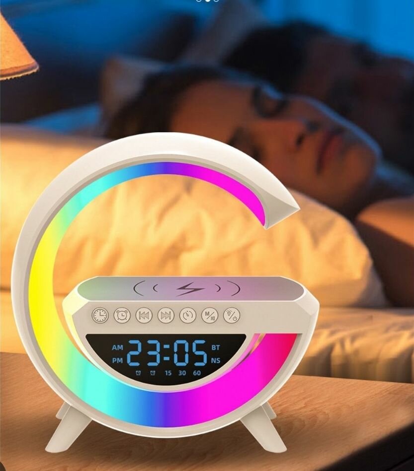 MP3 LED avec Chargeur Sans Fil