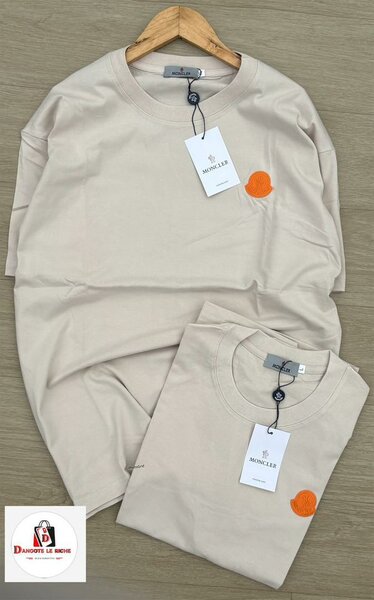 T-Shirt Moncler Beige