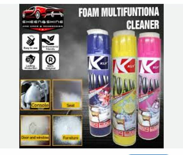 Mousse nettoyante à multifonction