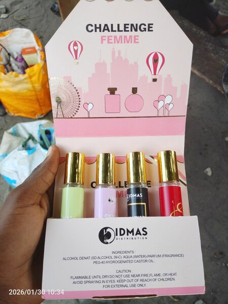 Mini parfum femme IDMAS