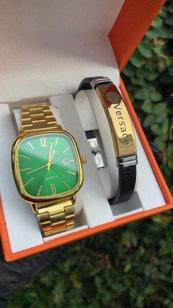 Montre en or avec bracelet