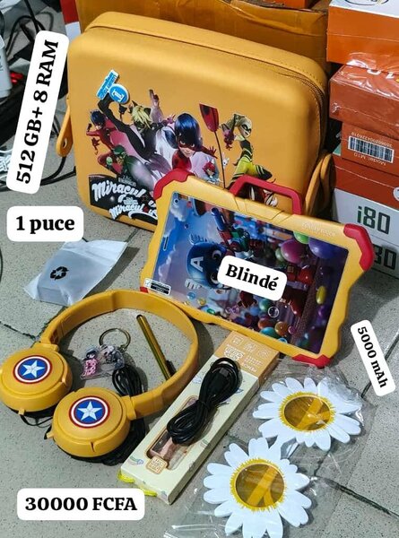 Tablette Enfant 512 Go Blidé