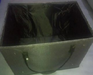 CUSTOMIZE Foldable Storage Cubes Organizer Basket Bin Storage Boxes Storage Container with Handles for Travel Moving Toy Storage Box Rubber-coated waterproof material for durability Wooden flap for smooth, easy opening and closing Spacious design with lar