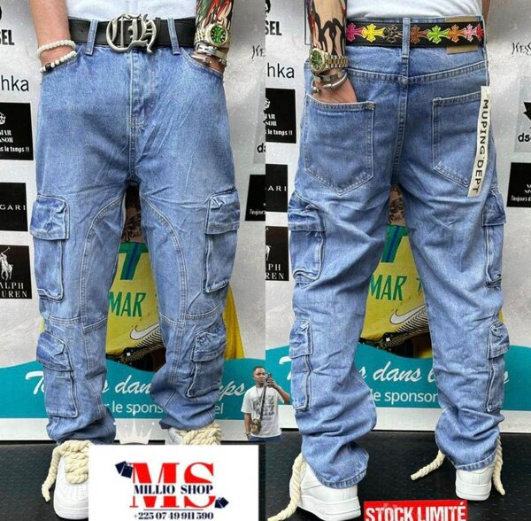 Pantalon cargo homme tendance