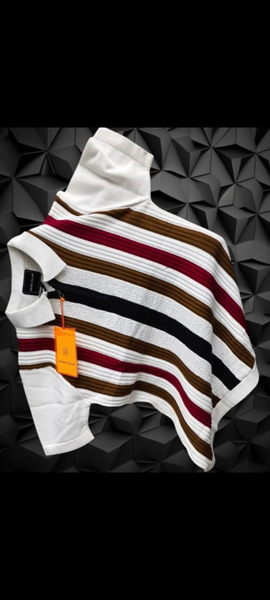 Pull rayé élégant