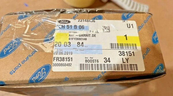 Plaquettes de frein Ford