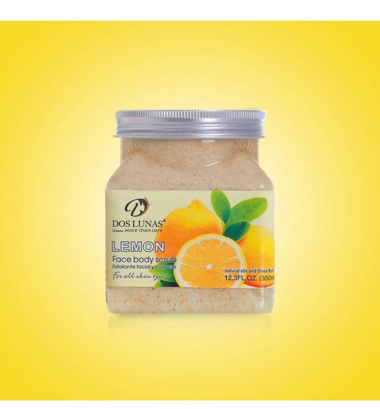 Body and face exfoliating scrub