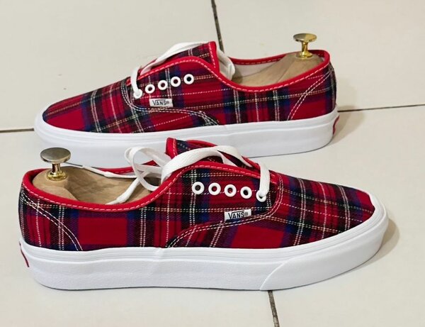 Baskets Vans écossaises