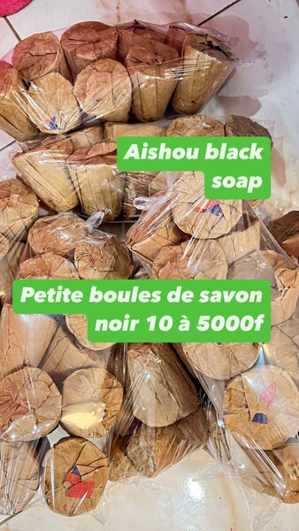 NOUVELLE FORMULE DE SAVON NOIR DU NIGERIA À BASE D'HUILE DE