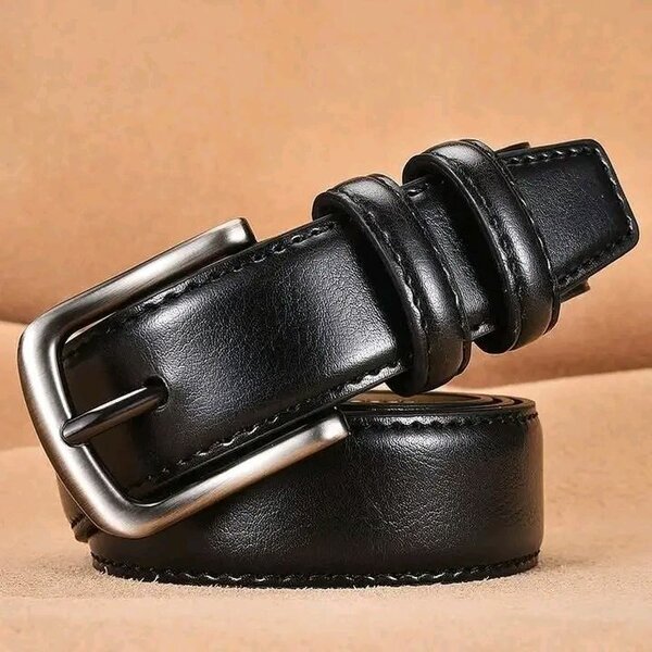 Ceinture en cuir élégante homme