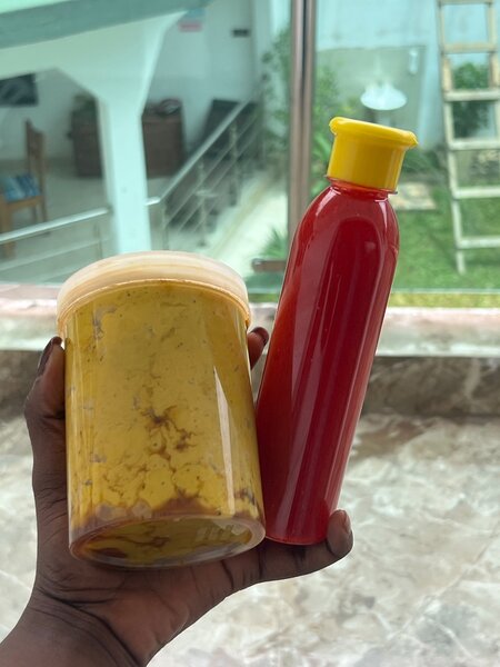 Duo éveil citronnée rouge