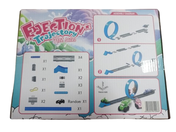 Circuit jouet voitures catapultes