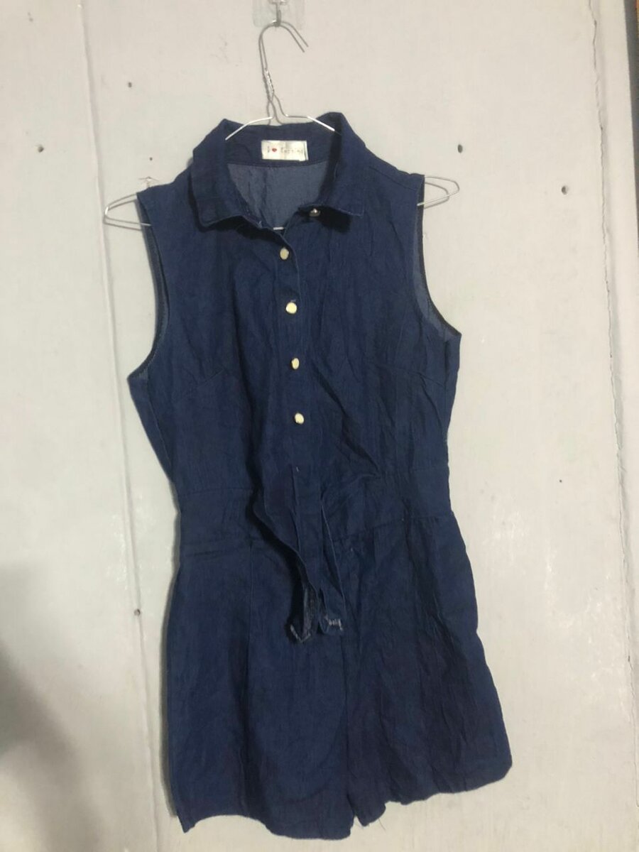 Ensemble robe en jean pour filles