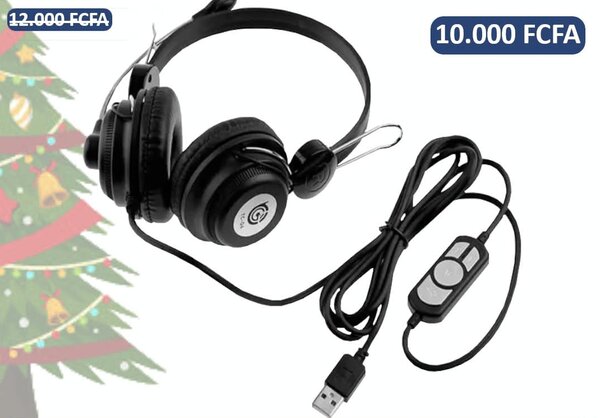 Casque USB avec Microphone