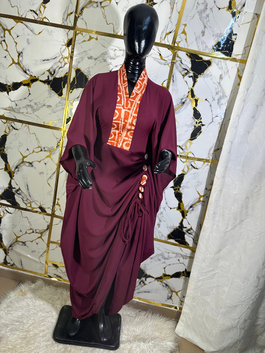 Robe élégante caftan femme