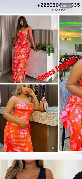 Robe Longue Fleurie Été