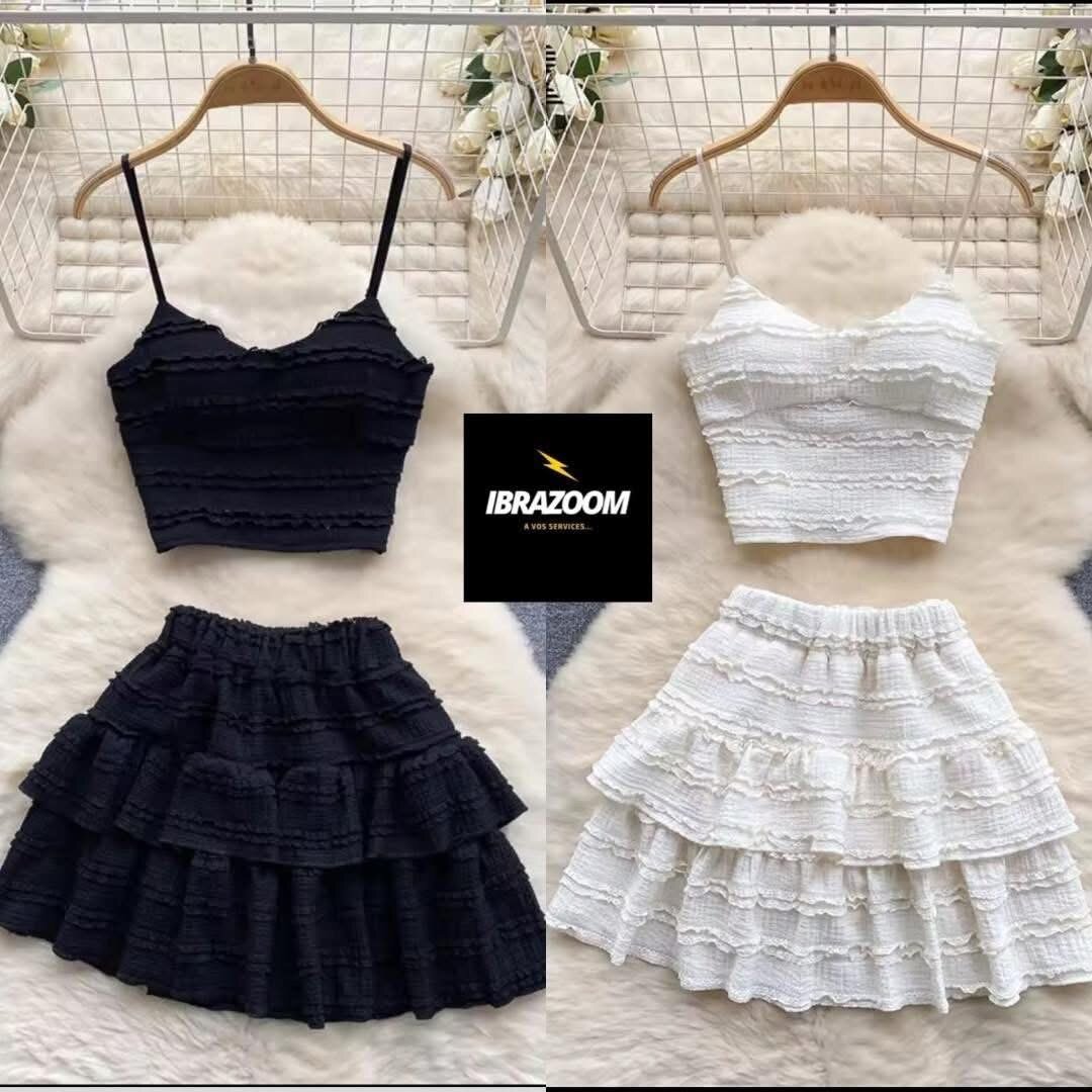 Robe Élégante 2 Pièces Femme