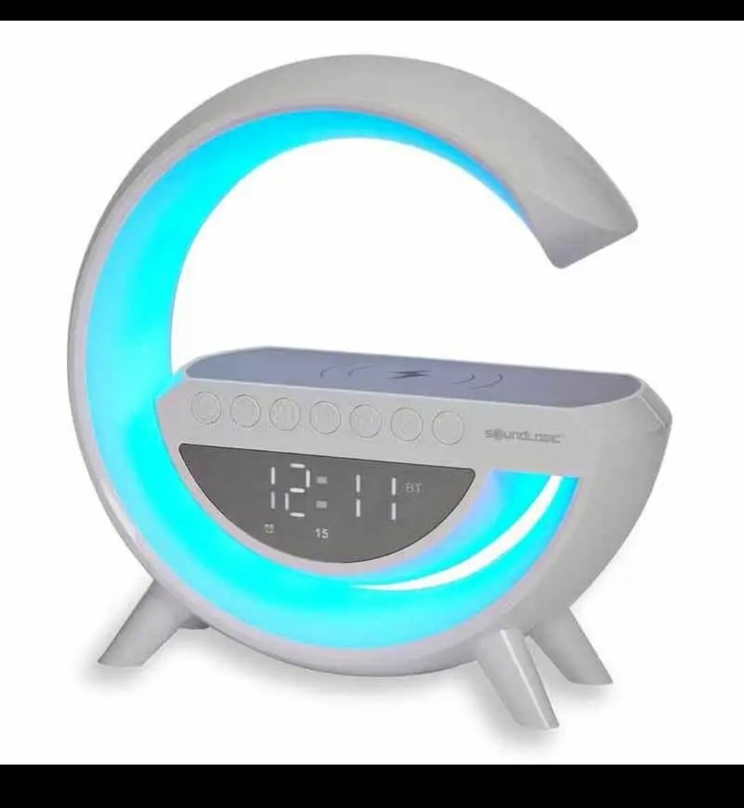 Réveil LED tactile avec chargeur sans fil