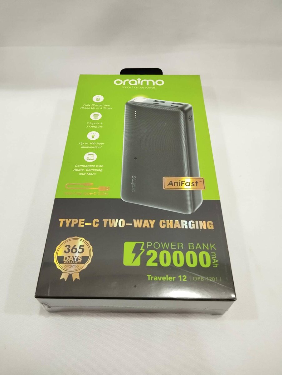 Power Bank 20000mAh Oraimo