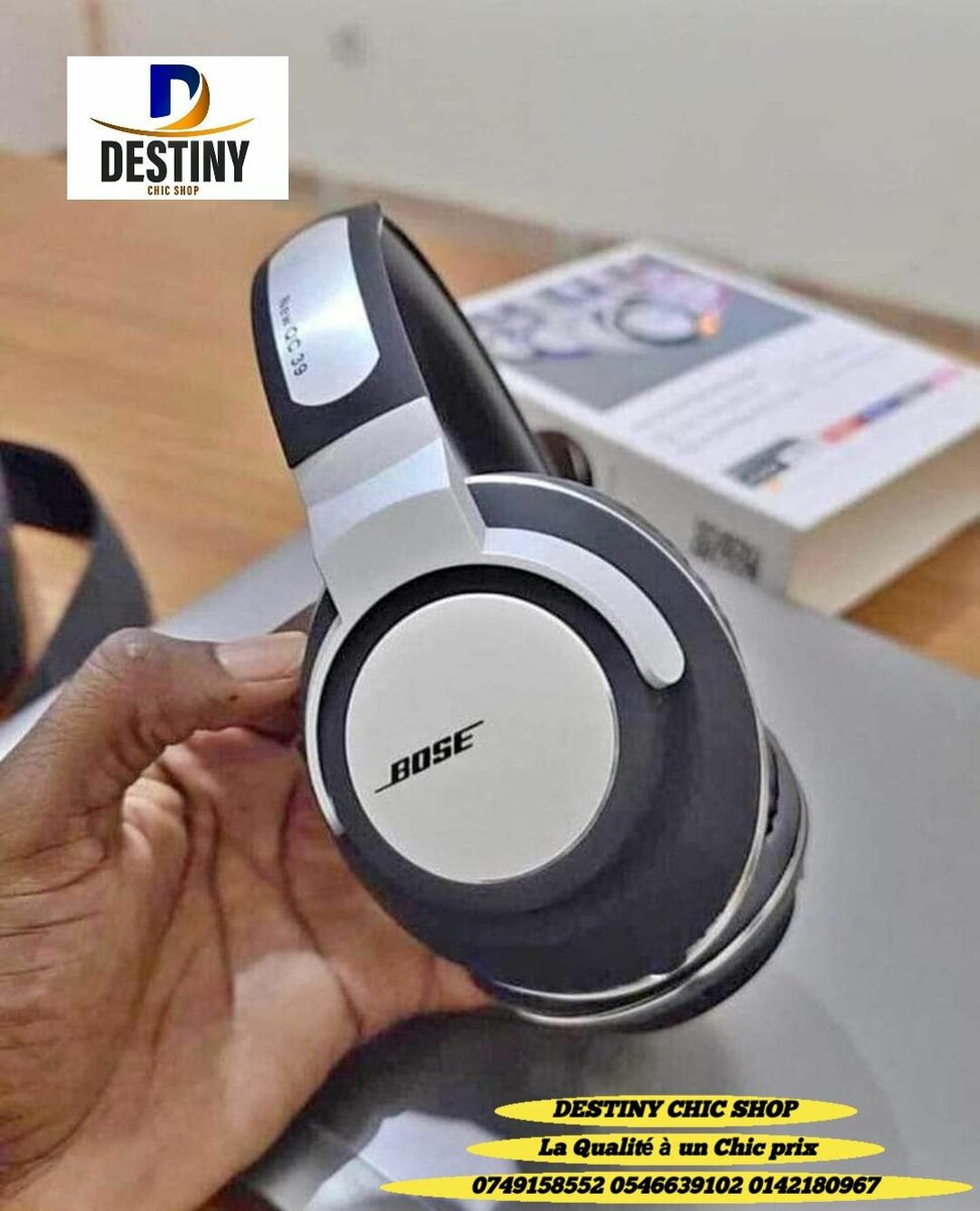 Casque bluetooth Bose QC 39 en destockage