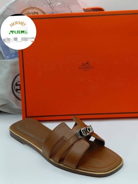 Sandales en cuir Hermès