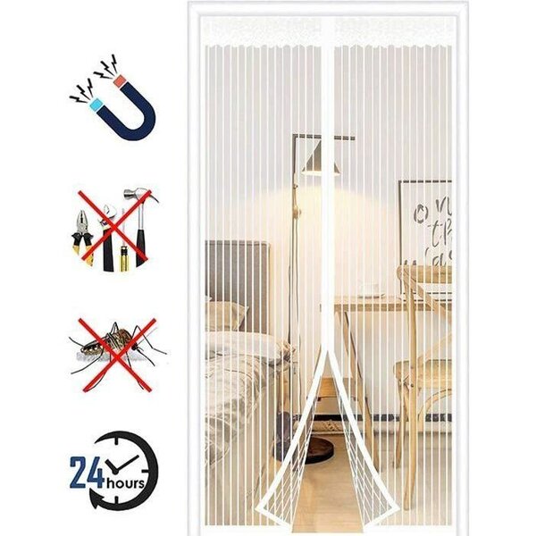 Rideau moustiquaire magnétique