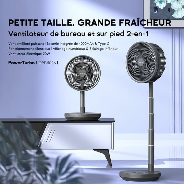 Ventilateur Économe 20W