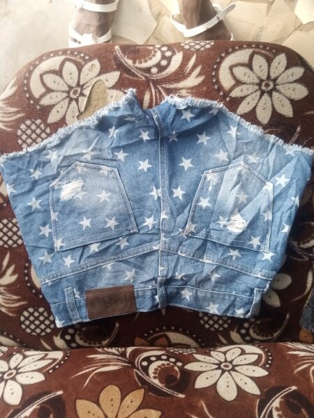 Shorts en jean décontracté