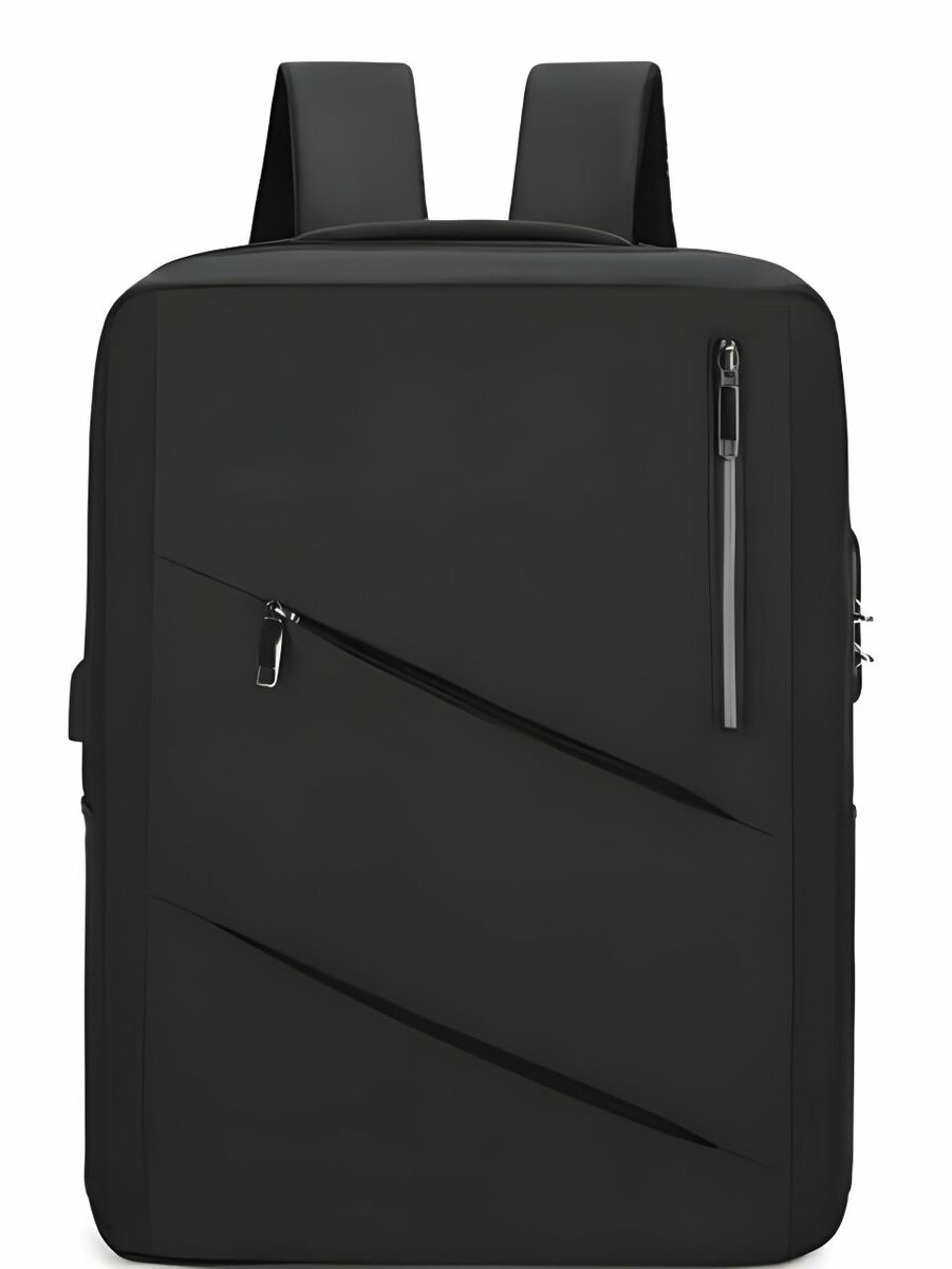 Double Zipped Laptop Backpack