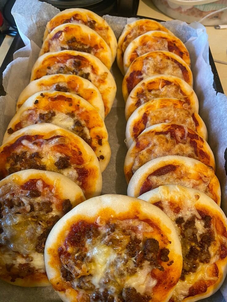 Mini pizzas savoureuses