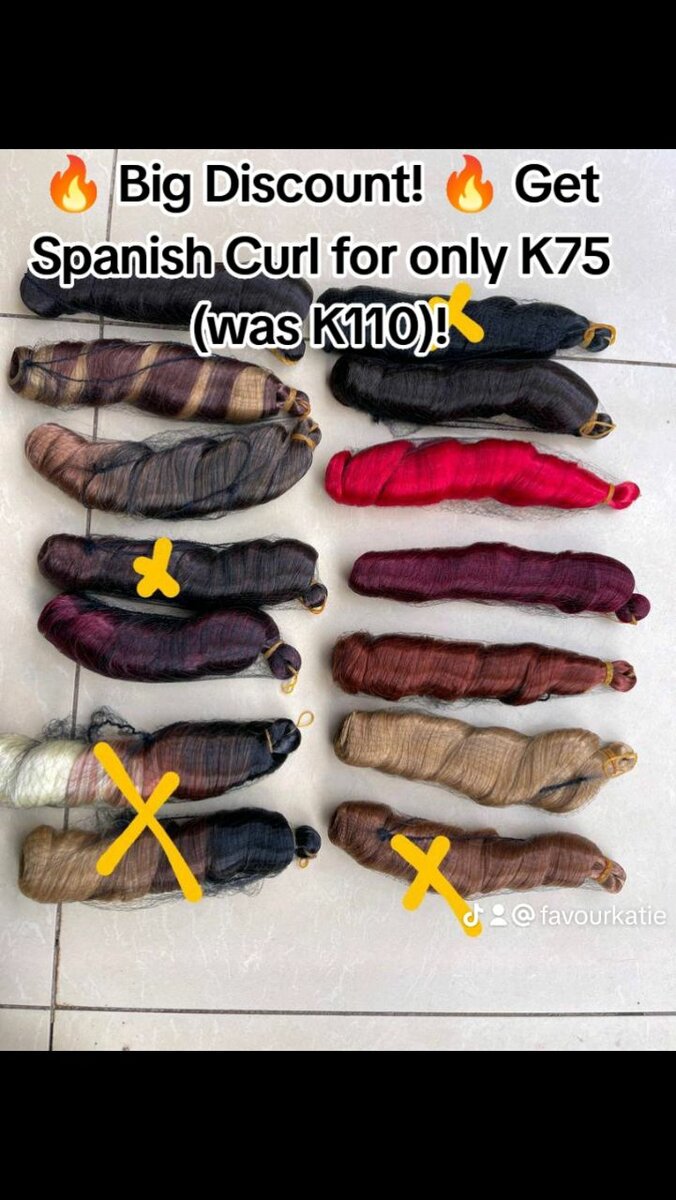 Original Spanish curl & natural twist ️️