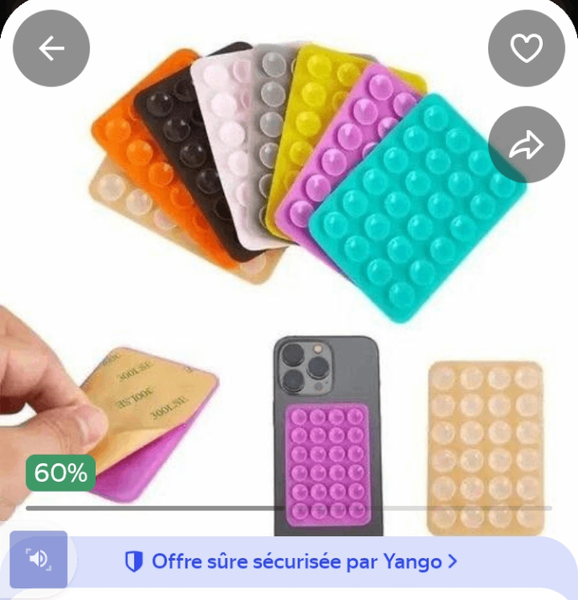 Patchs Anti-Dérapants Téléphone