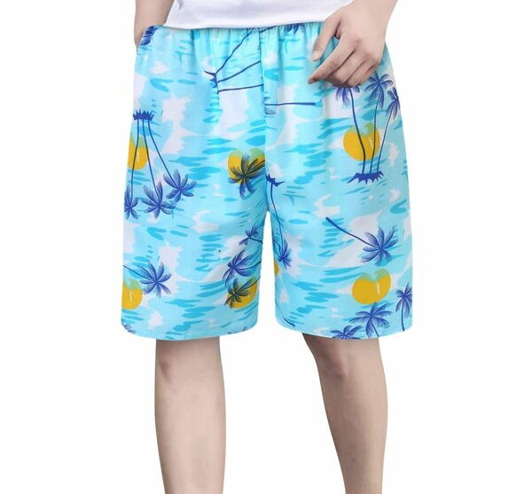 Soft polyester summer shorts