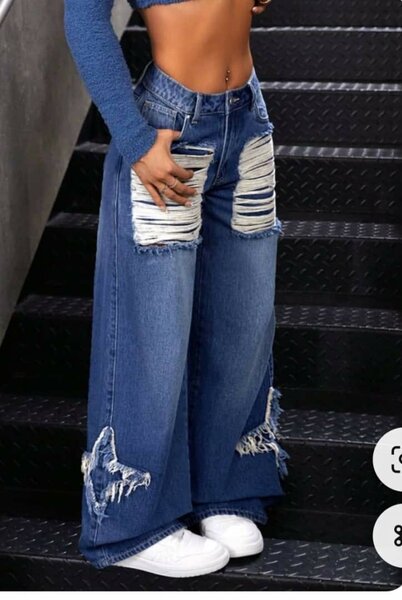 Cargo gros bas femme