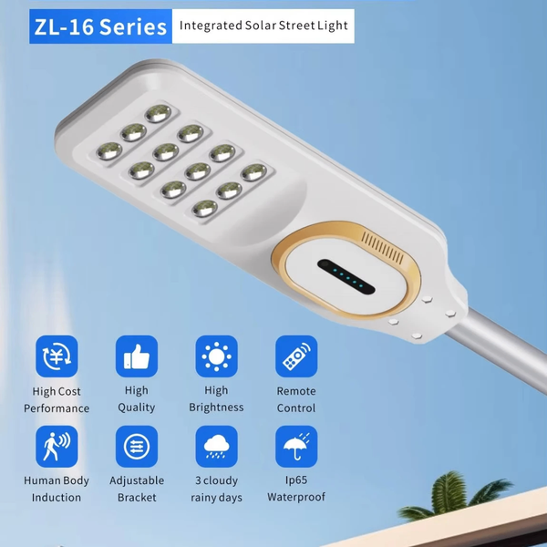 Lampadaire solaire de 300 w