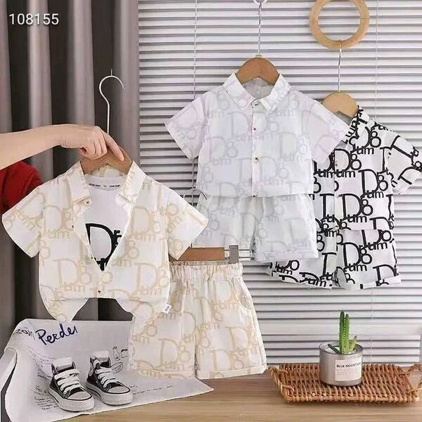 Ensemble Enfant Fille - Chemise et Short