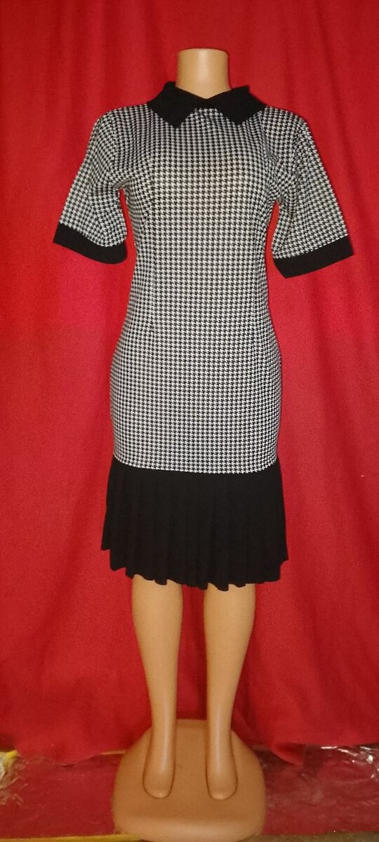 Blue Lace Cocktail Dress