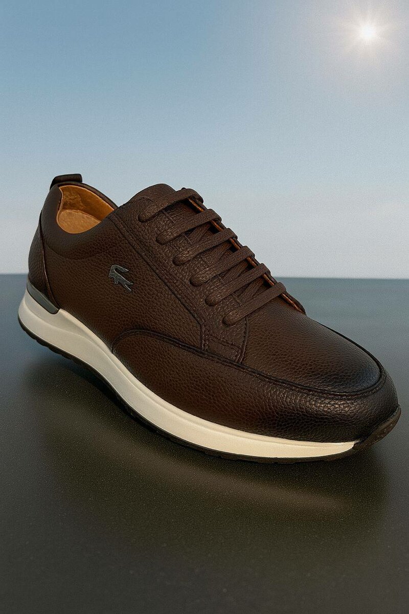 Chaussures de sport en cuir élégantes