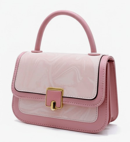 Sac à main rose élégant