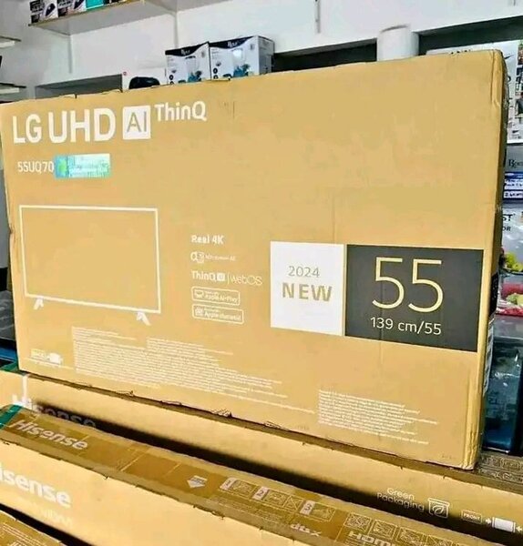 Téléviseur LG UHD 55'' AI ThinQ 4K
