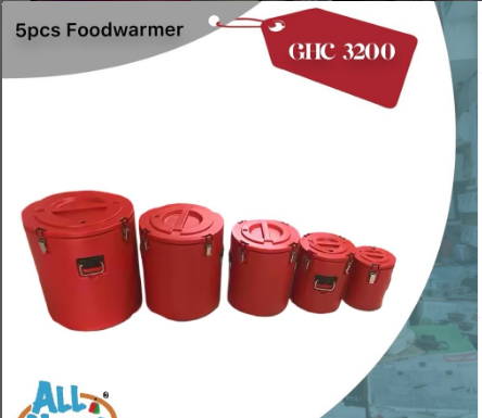 5pcs Insulated Foodwaremer