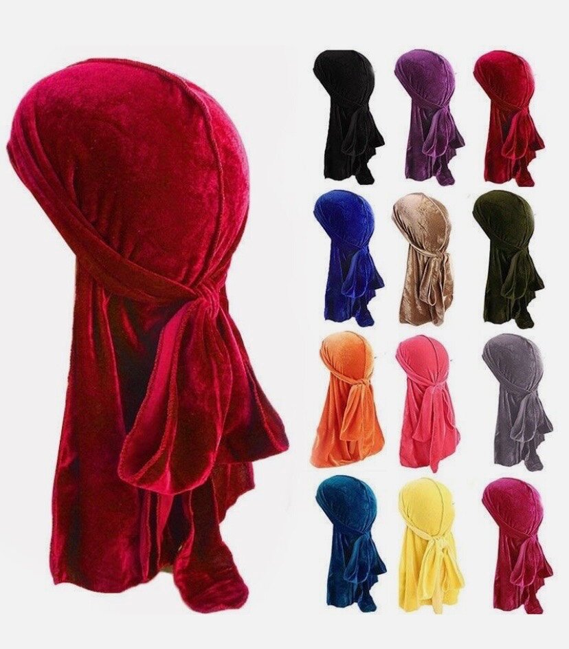 Durags available ,Slik and velvet
