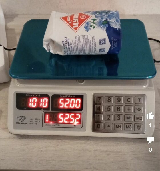 Электронный весы для продуктов