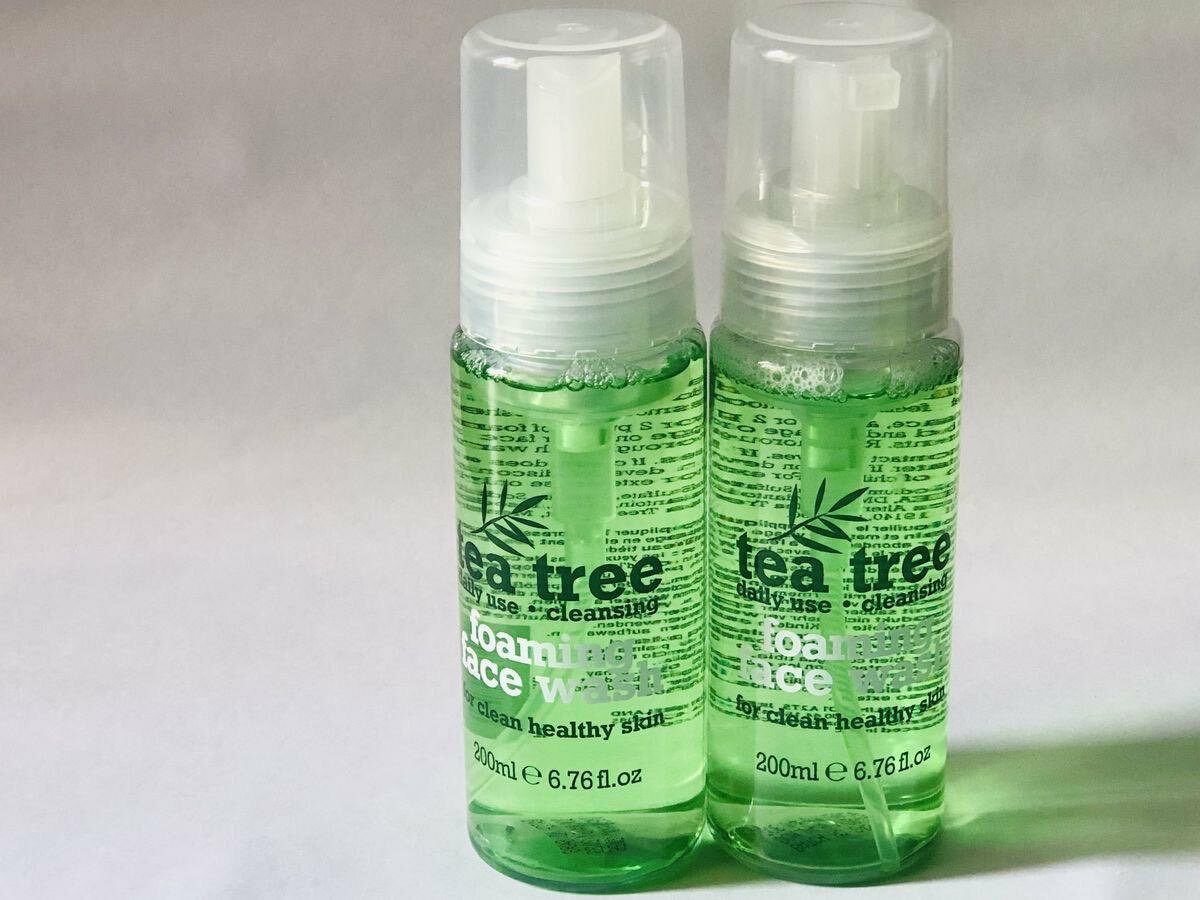 Tea tree foaming wash