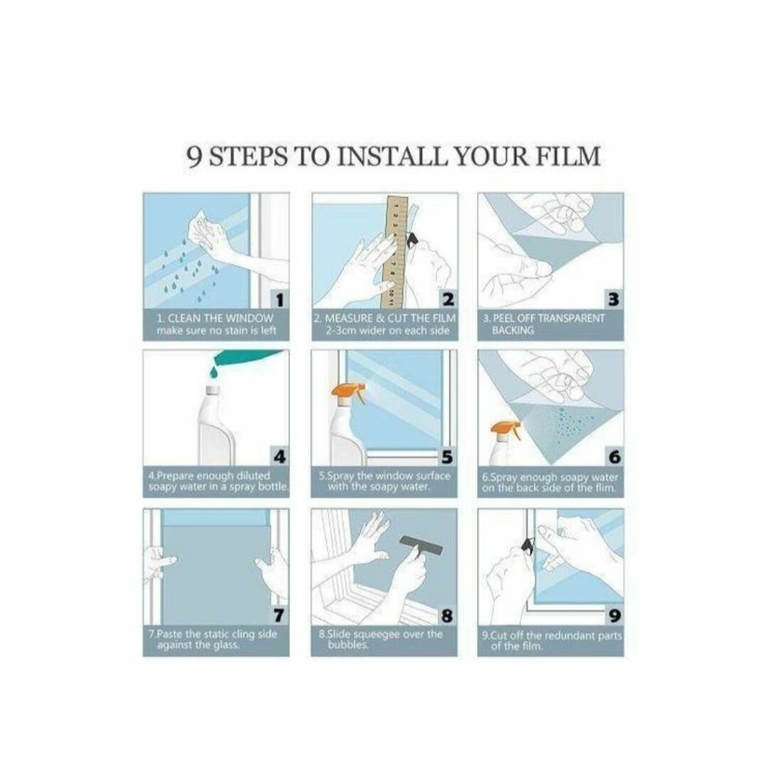 Film de fenêtre statique