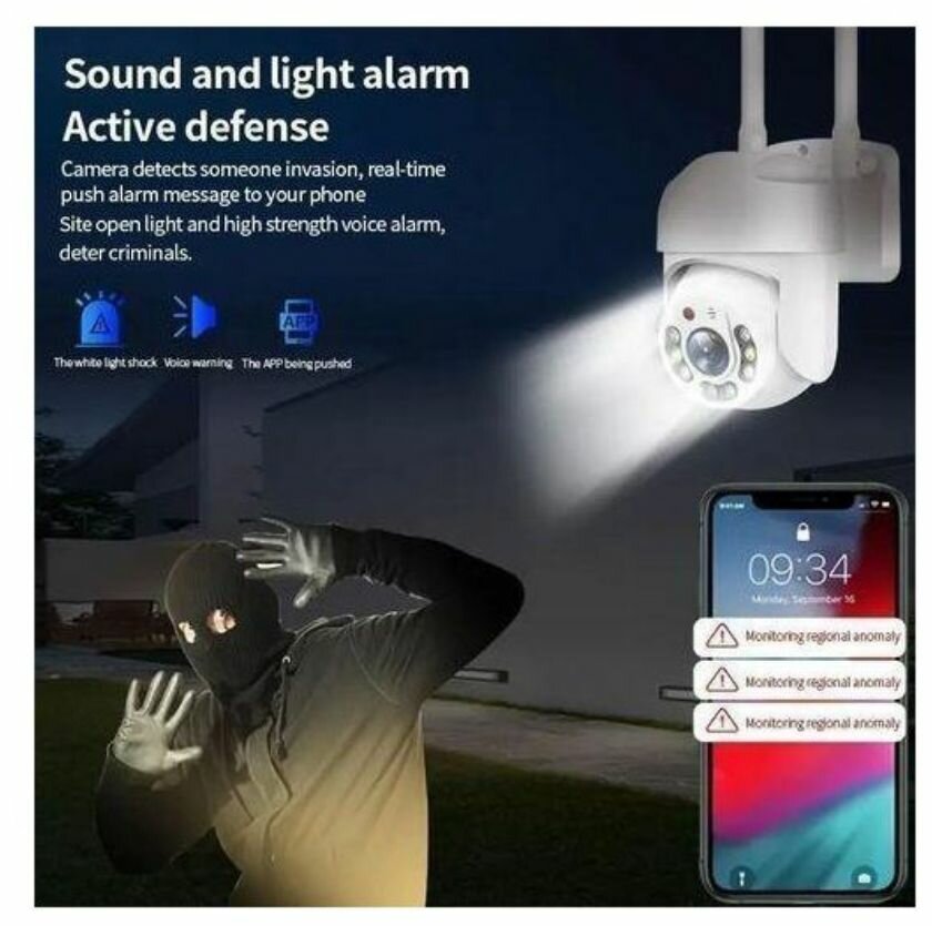 Caméra IP WiFi Vision Nocturne